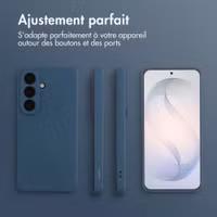 imoshion Coque Couleur avec MagSafe Samsung Galaxy S26 - Bleu foncé