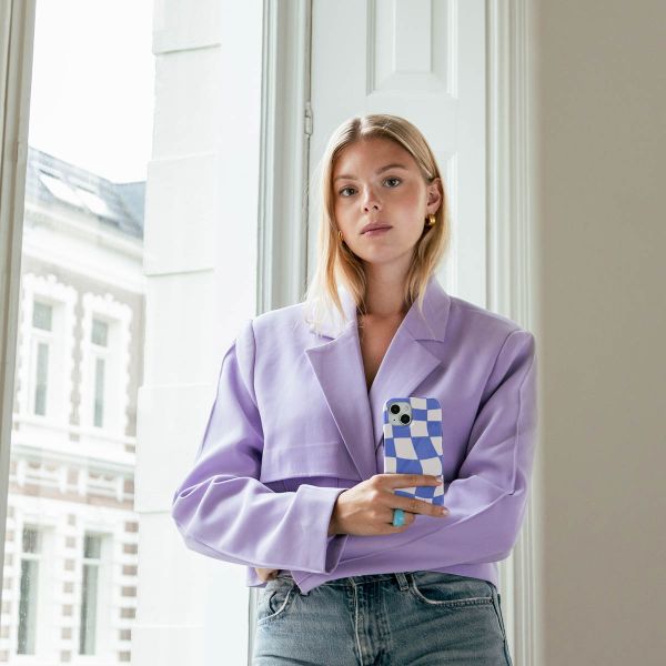 Selencia Coque arrière Vivid Samsung Galaxy S23 FE - Groovy Sapphire Blue