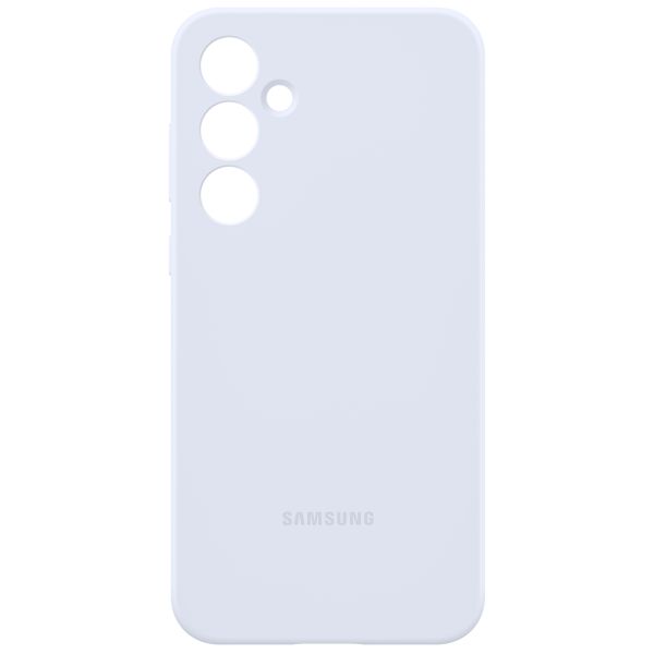 Samsung Original Coque en silicone Galaxy A55 - Light Blue