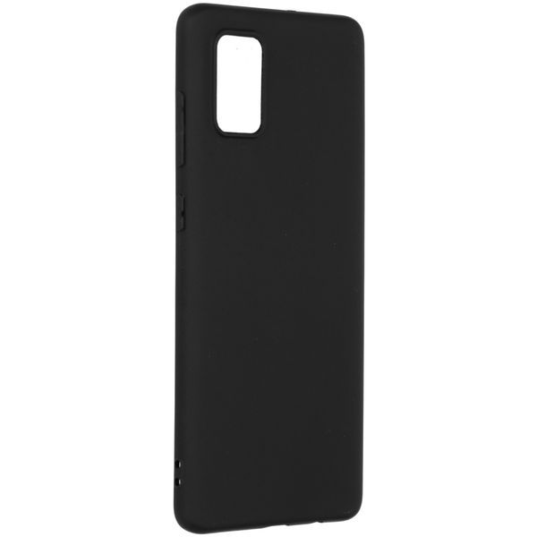 imoshion Coque Couleur Samsung Galaxy A71 - Noir