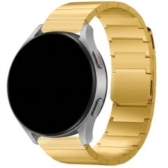 Selencia Bracelet magnétique en acier  - Connexion universelle 22 mm - Doré