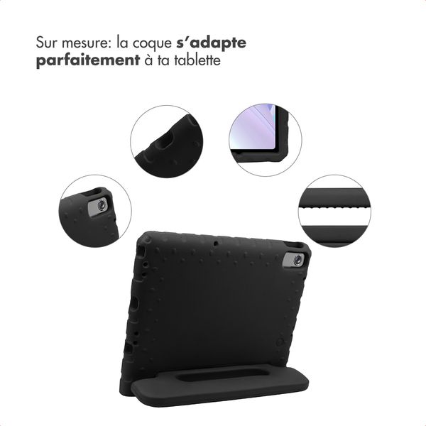 imoshion Coque kidsproof avec poignée Lenovo Tab M10 Plus / M10 FHD Plus - Noir