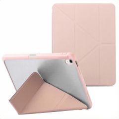 imoshion Coque tablette Origami Apple iPad 9 (2021) 10.2 pouces / iPad 8 (2020) 10.2 pouces / iPad 7 (2019) 10.2 pouces - Rose