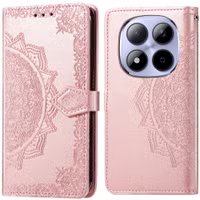imoshion Etui de télephone Mandala Xiaomi Redmi Note 15 Pro Plus (5G) - Rose Gold