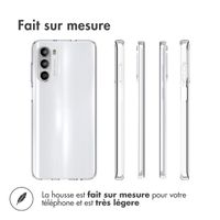 Accezz Coque Clear Motorola Moto G52 / G82 - Transparent