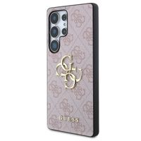 Guess Coque 4G Metal Logo Backcover Samsung Galaxy S25 Ultra - Rose