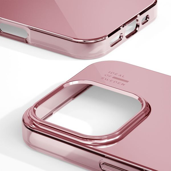 iDeal of Sweden Coque arrière Mirror iPhone 16 Pro Max - Mirror Rose Pink