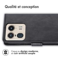 imoshion Étui de télephone portefeuille Motorola Edge 50 Ultra - Noir