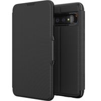 ZAGG Étui de téléphone portefeuille Oxford Galaxy S10 - Noir