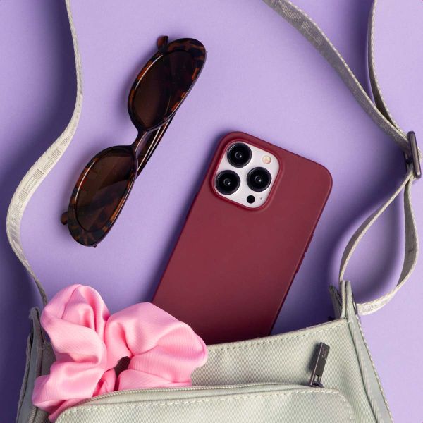 imoshion Coque Couleur Samsung Galaxy S25 Edge - Wine Red