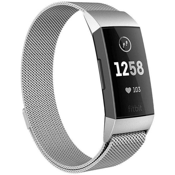 imoshion Milanais Watch bracelet Fitbit Charge 3 / 4 - Argent