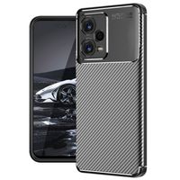 imoshion Coque silicone Carbon Xiaomi Redmi Note 12 Pro Plus - Noir