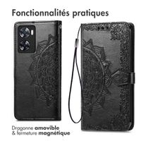 imoshion Etui de télephone Mandala Oppo A57(s) - Noir