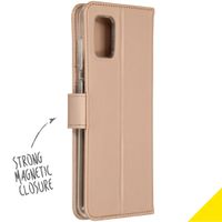 Accezz Étui de téléphone Wallet Samsung Galaxy A31 - Dorée