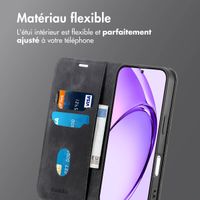 imoshion Étui de téléphone portefeuille Slim Oppo A5 5G (2025) - Noir