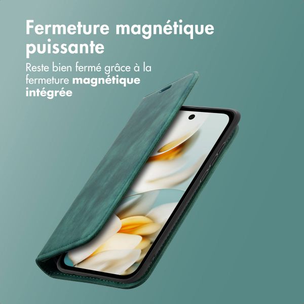 imoshion Étui de téléphone portefeuille Slim Google Pixel 9A - Vert