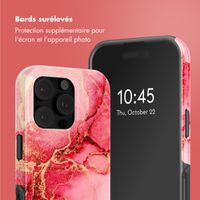 Selencia Coque arrière Vivid avec MagSafe Apple iPhone 16 Pro - Rosy Marble