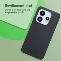 imoshion Coque Couleur Xiaomi Redmi Note 14 (4G) - Noir