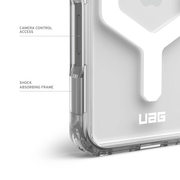 UAG Coque Plyo MagSafe iPhone 16 Plus - Ice / White