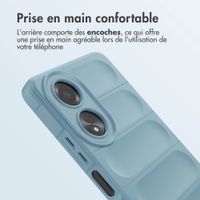 imoshion Coque arrière EasyGrip Oppo A58 (4G) - Bleu clair