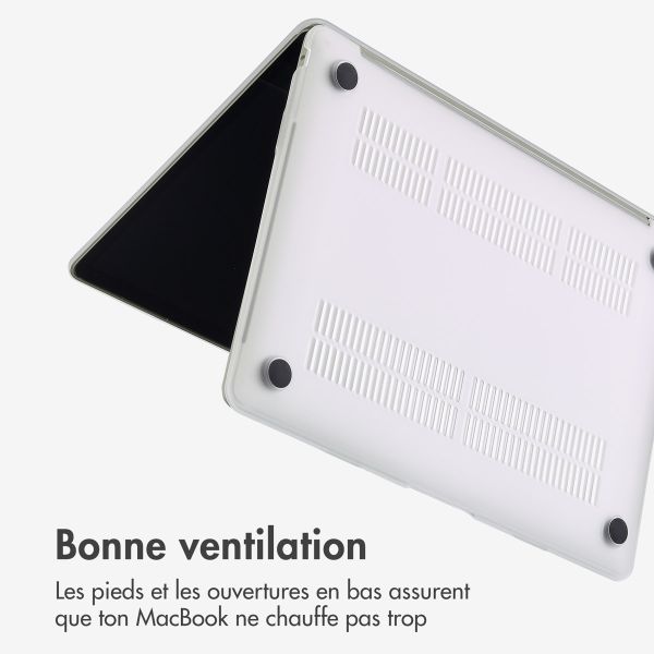 imoshion Coque Laptop Apple MacBook Air 15 pouces (2023 / 2024 M3 chip / 2025 M4 chip) - Transparent