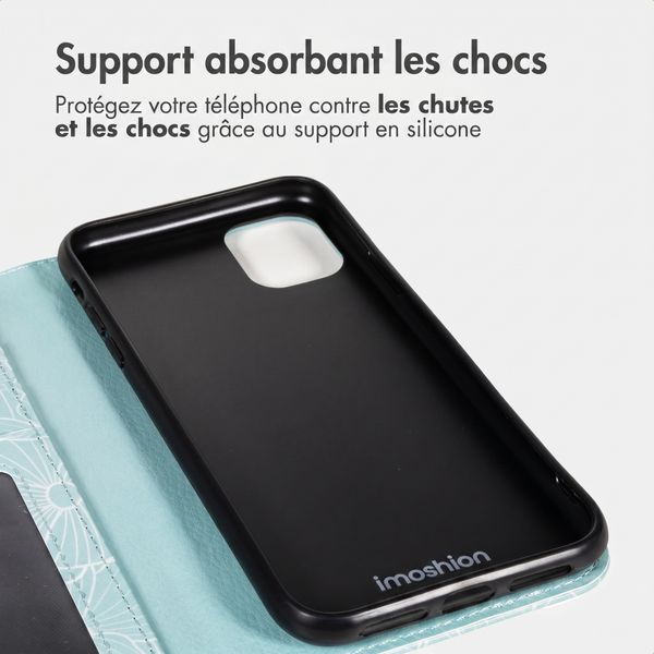 imoshion Étui de télephone portefeuille Design Apple iPhone 11 - Botanica