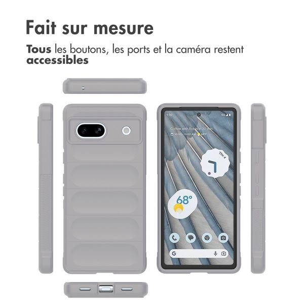 imoshion EasyGrip Backcover Google Pixel 7a - Gris
