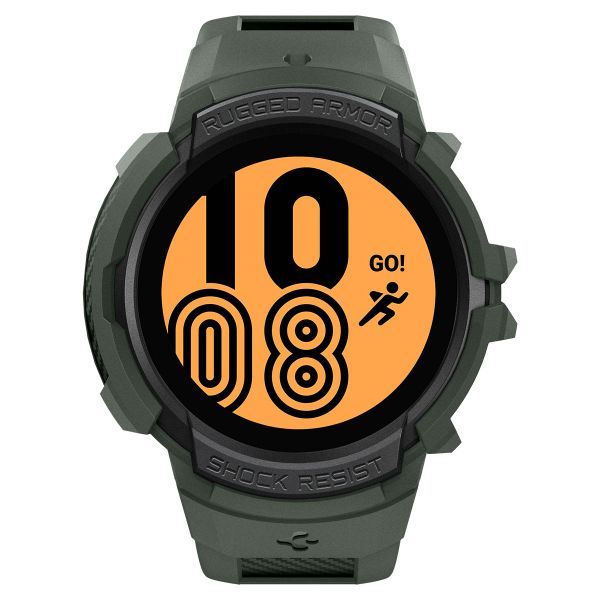 Spigen Rugged Armor™ Pro Case  Samsung Galaxy Watch 4 / 5 - 44 mm - Military Green