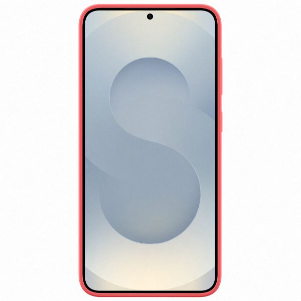 Samsung Original Coque en silicone Samsung Galaxy S25 Plus - Rouge