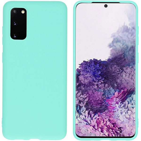 imoshion Coque Couleur Samsung Galaxy S20 - Turquoise