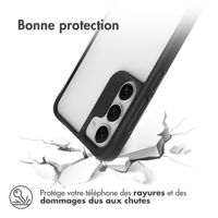 imoshion Coque Rugged Hybrid Samsung Galaxy S23 - Noir / Transparent