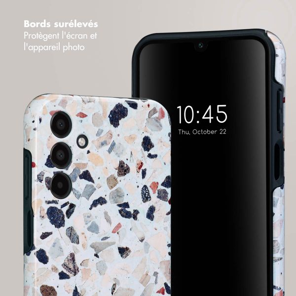 Selencia Coque arrière Vivid Tough Samsung Galaxy A15 (5G/4G) - Chic Terazzo