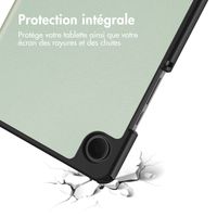 imoshion Coque tablette Trifold Samsung Galaxy Tab A9 8.7 pouces - Vert clair