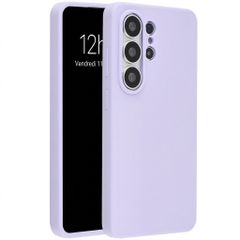 Accezz Coque Liquid Silicone avec MagSafe Samsung Galaxy S26 Ultra - Violet