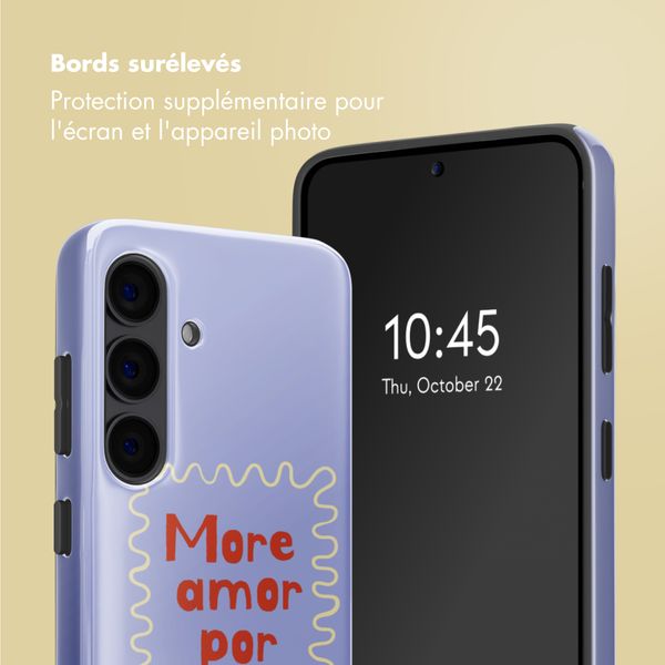 Selencia Coque arrière Vivid Samsung Galaxy S24 - More Amor