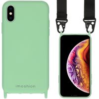 imoshion Coque couleur avec cordon - sangle en nylon iPhone Xs / X