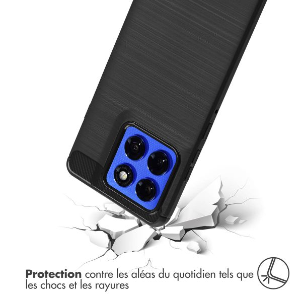 imoshion Coque Brushed Motorola Edge 60 Pro - Noir