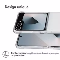 imoshion Coque Rugged Air Samsung Galaxy Z Flip 7 - Transparent