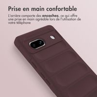 imoshion Coque arrière EasyGrip Google Pixel 7a - Aubergine