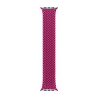 Apple Bracelet Solo tressé Apple Watch Series 1 - 11 / SE / Ultra (44/45/46/49 mm) - Taille 9 - Magenta