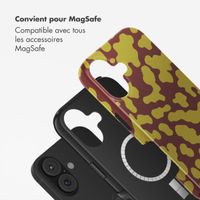 Selencia Coque arrière Vivid avec MagSafe Apple iPhone 17 - Moo'd Olive Dust