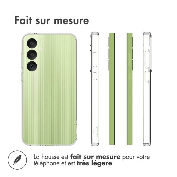 Accezz Coque Clear Samsung Galaxy A35 - Transparent