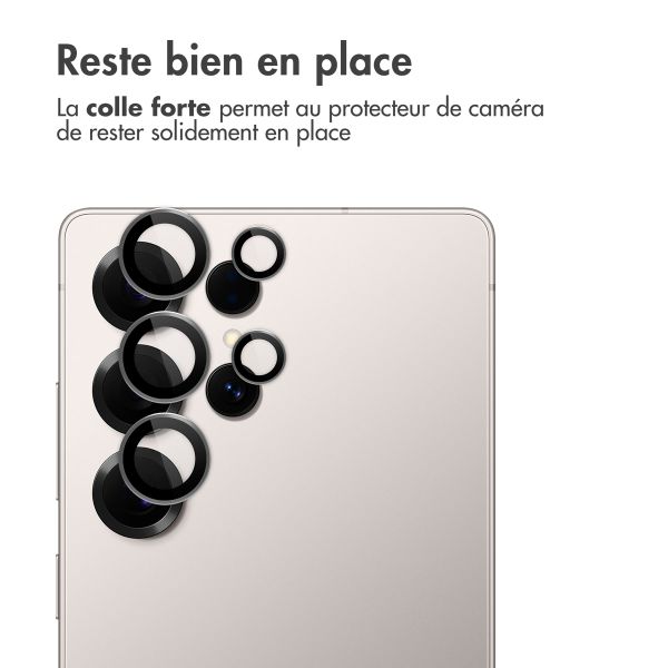 imoshion Lot de 2 protections d'objectif de caméra Samsung Galaxy S25 Ultra - Titanium Gray