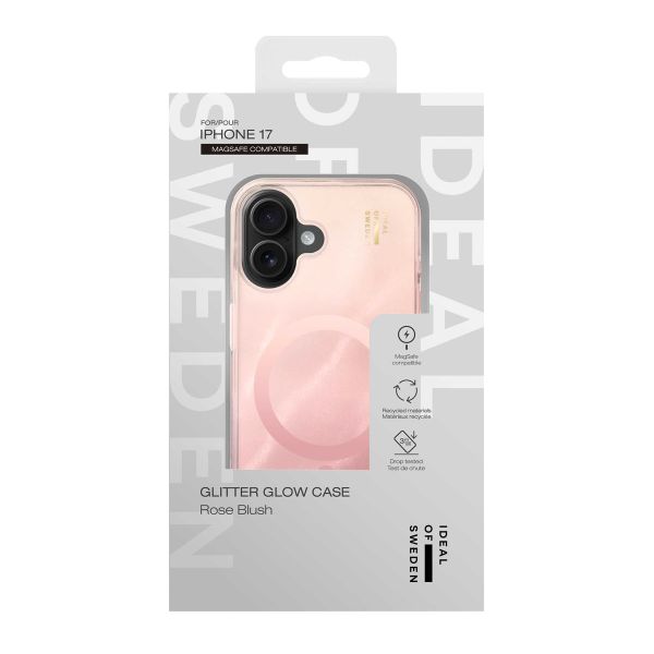 iDeal of Sweden Coque Clear MagSafe Apple iPhone 17 - Rose Blush