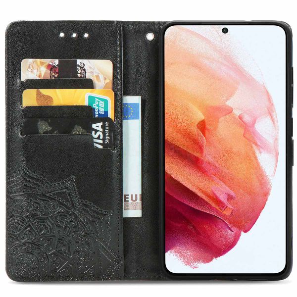 imoshion Etui de télephone Mandala Samsung Galaxy S21 FE - Noir