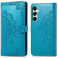 imoshion Etui de téléphone portefeuille Mandala Samsung Galaxy A35 - Turquoise