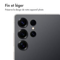 imoshion Lot de 2 protections d'objectif de caméra Samsung Galaxy S25 Ultra - Titanium Black