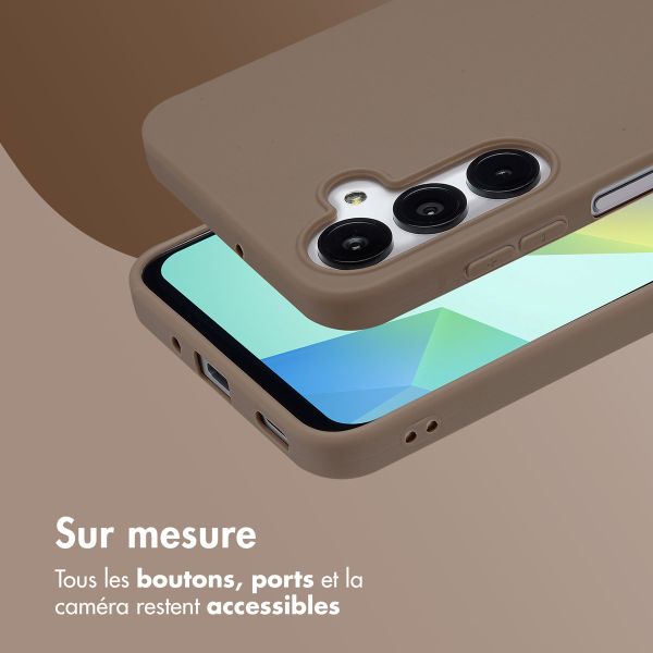 imoshion Coque Couleur Samsung Galaxy A16 - Marron