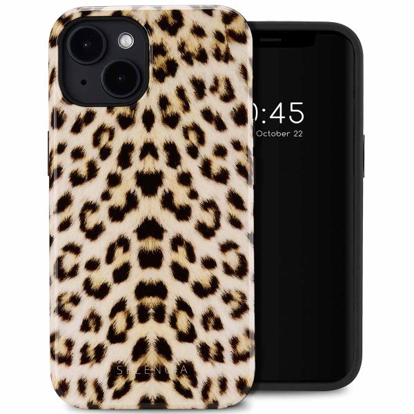 Selencia Coque arrière Vivid Tough avec MagSafe iPhone 14 - Wild Leo