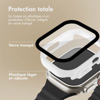 imoshion Coque rigide à couverture complète pour Apple Watch Ultra / Ultra 2 - 49 mm - Blanc